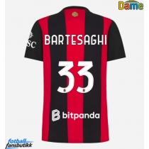 AC Milan Davide Bartesaghi #33 Hjemmedrakt Dame 2026-27 Kortermet